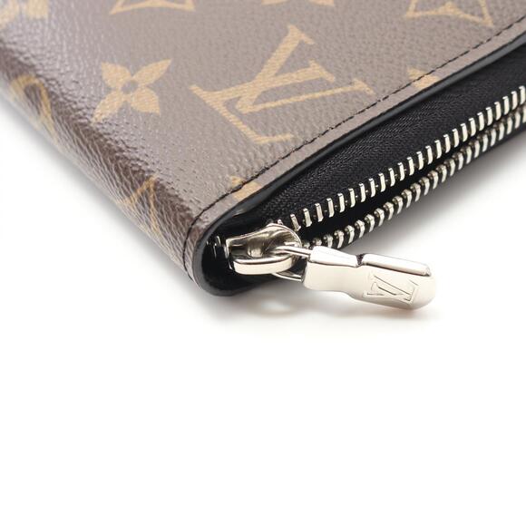 Louis Vuitton Zippy Dragonne L long wallet leather Macassar Brown black - Picture 7 of 8
